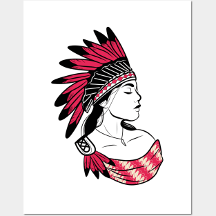 Apache Girl Posters and Art